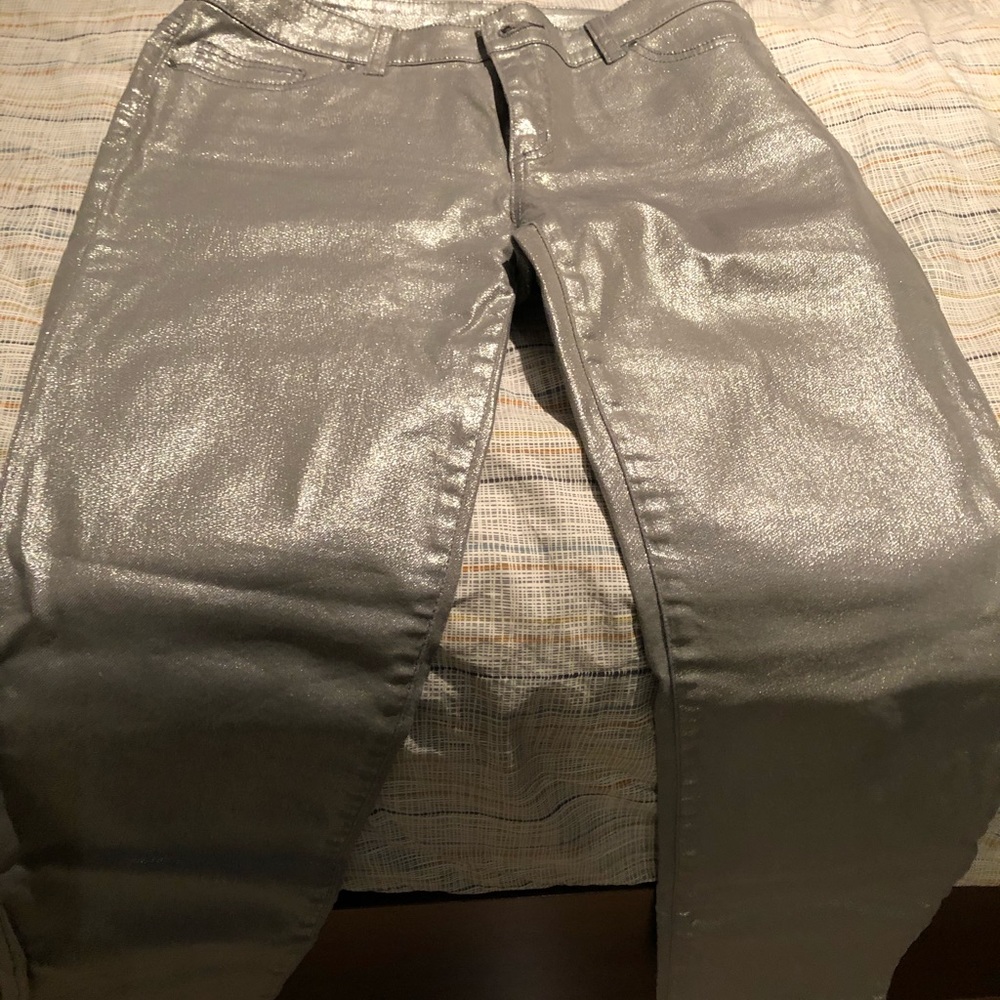 Chico’s metallic pants